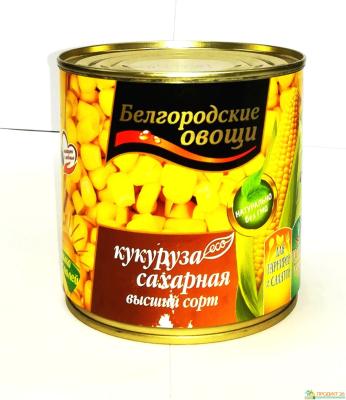 Кукуруза сахарная 200г*24 Белгородские овощи