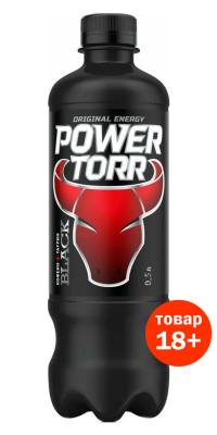 Power Torr Black напиток б/а тонизирующий газ пэт 0,5л*12