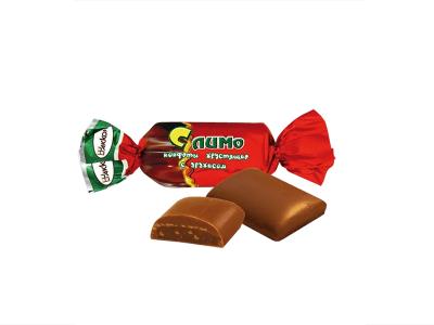 Слимо хруст. с арах. нач. фас. конфеты 28г*20 шт Акконд